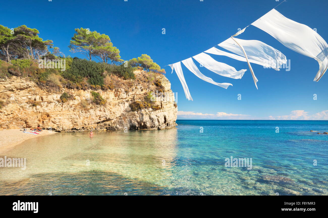 Zakynthos greece white beach hi-res stock photography and images - Alamy