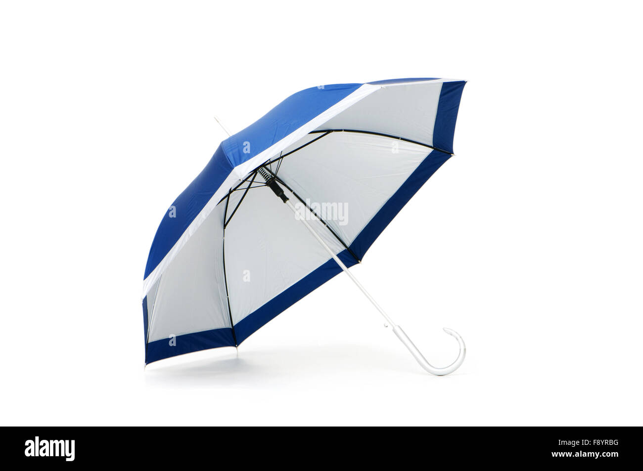 Colourful umbrella isolated on the white background Stock Photo - Alamy