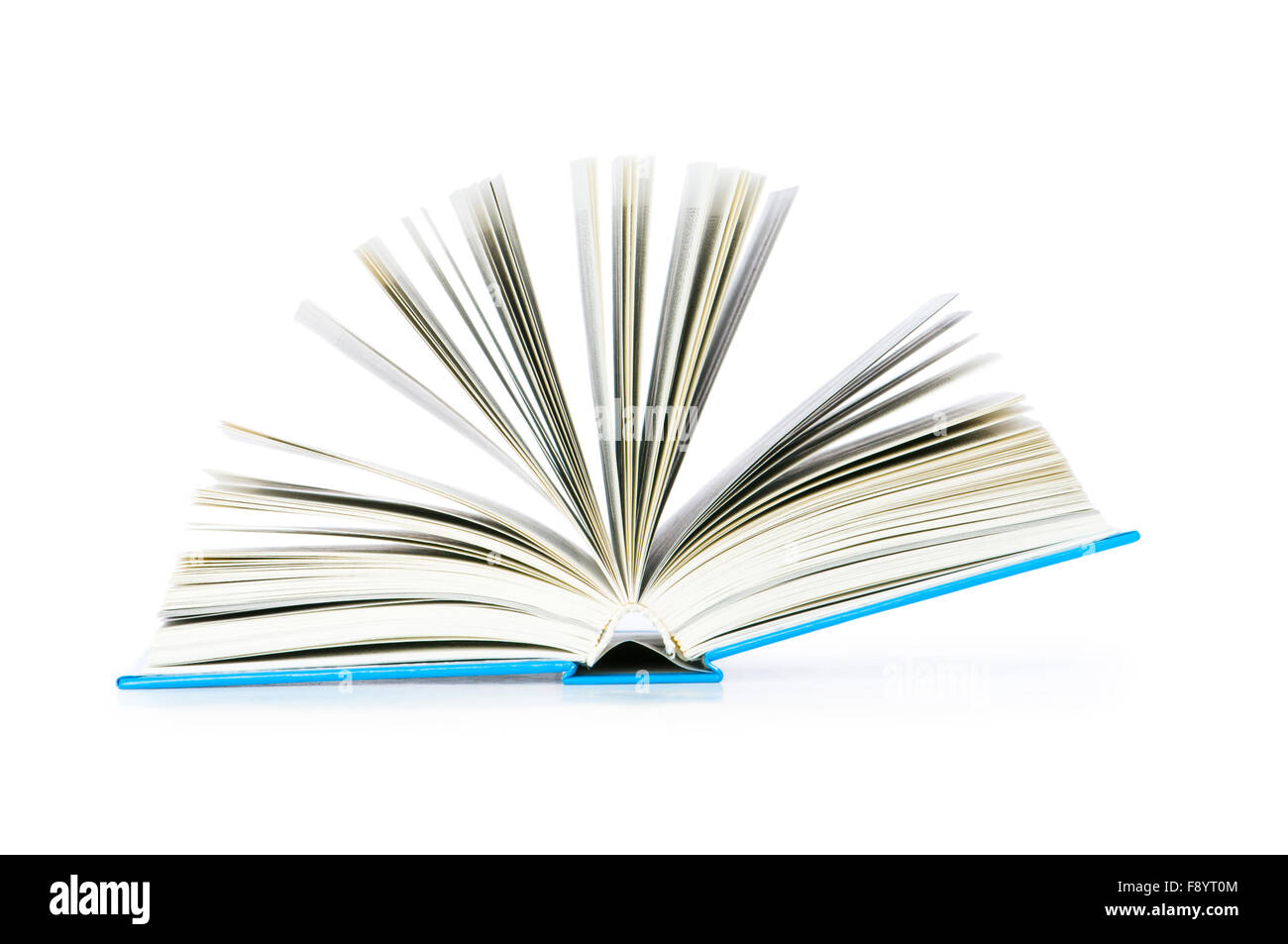 Stack of books isolated on the white Stock Photo - Alamy