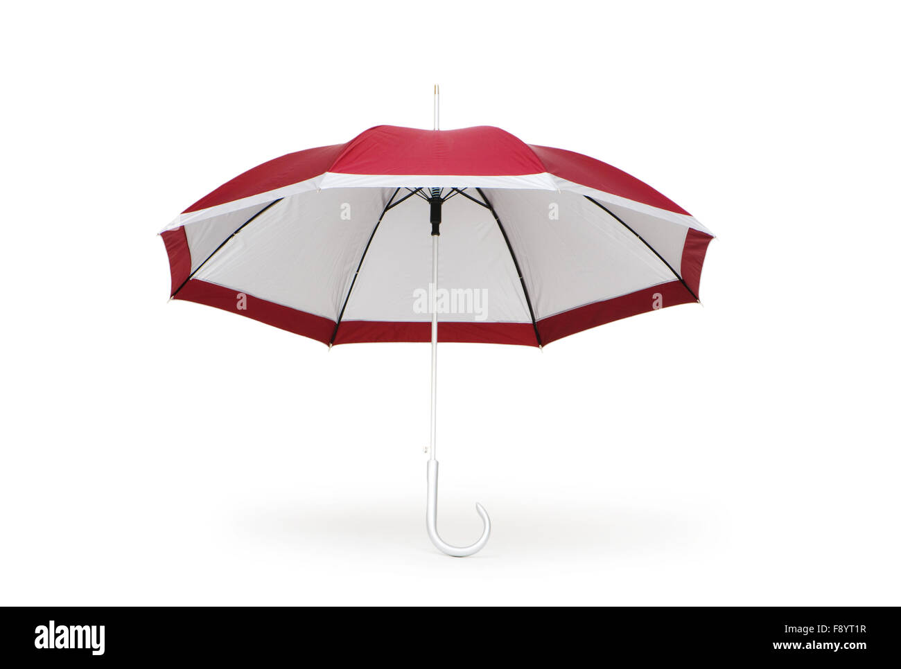 Colourful umbrella isolated on the white background Stock Photo - Alamy
