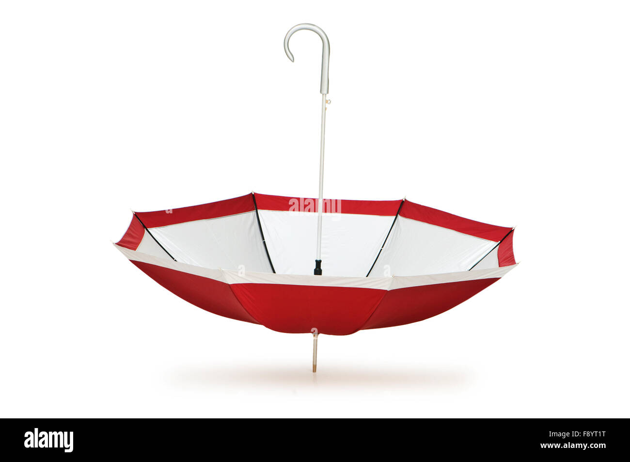 Colourful umbrella isolated on the white background Stock Photo - Alamy