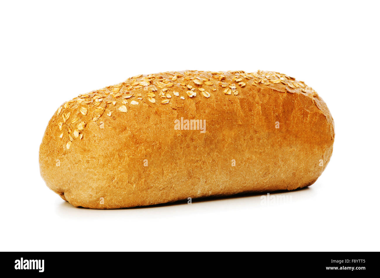 Fresh bread isolated on the white background Stock Photo - Alamy