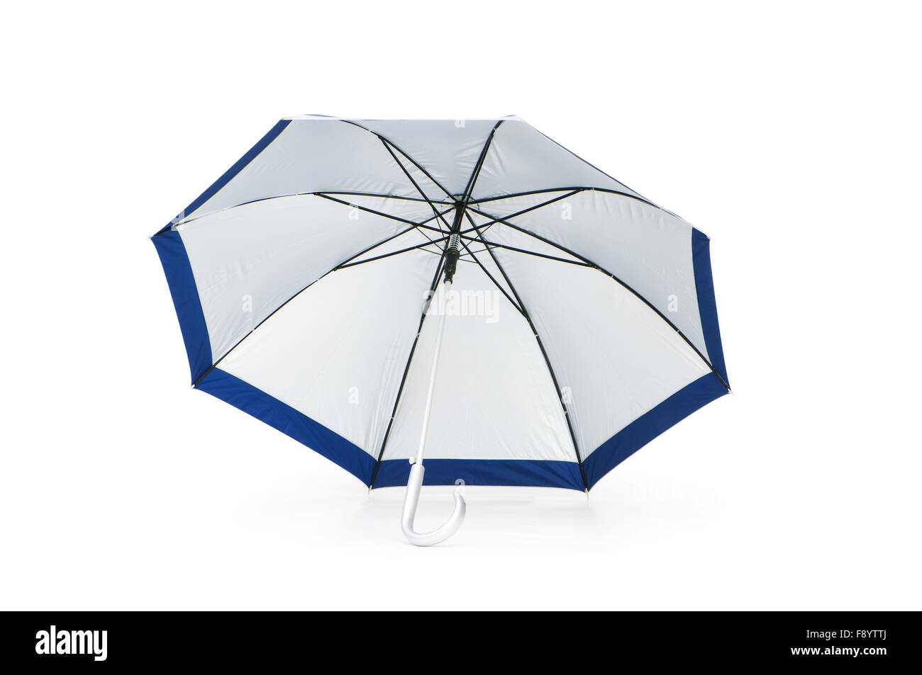 Colourful umbrella isolated on the white background Stock Photo - Alamy