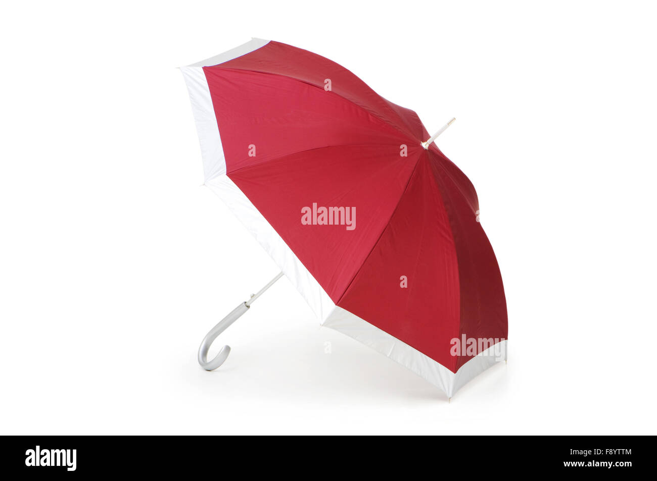 Colourful umbrella isolated on the white background Stock Photo - Alamy