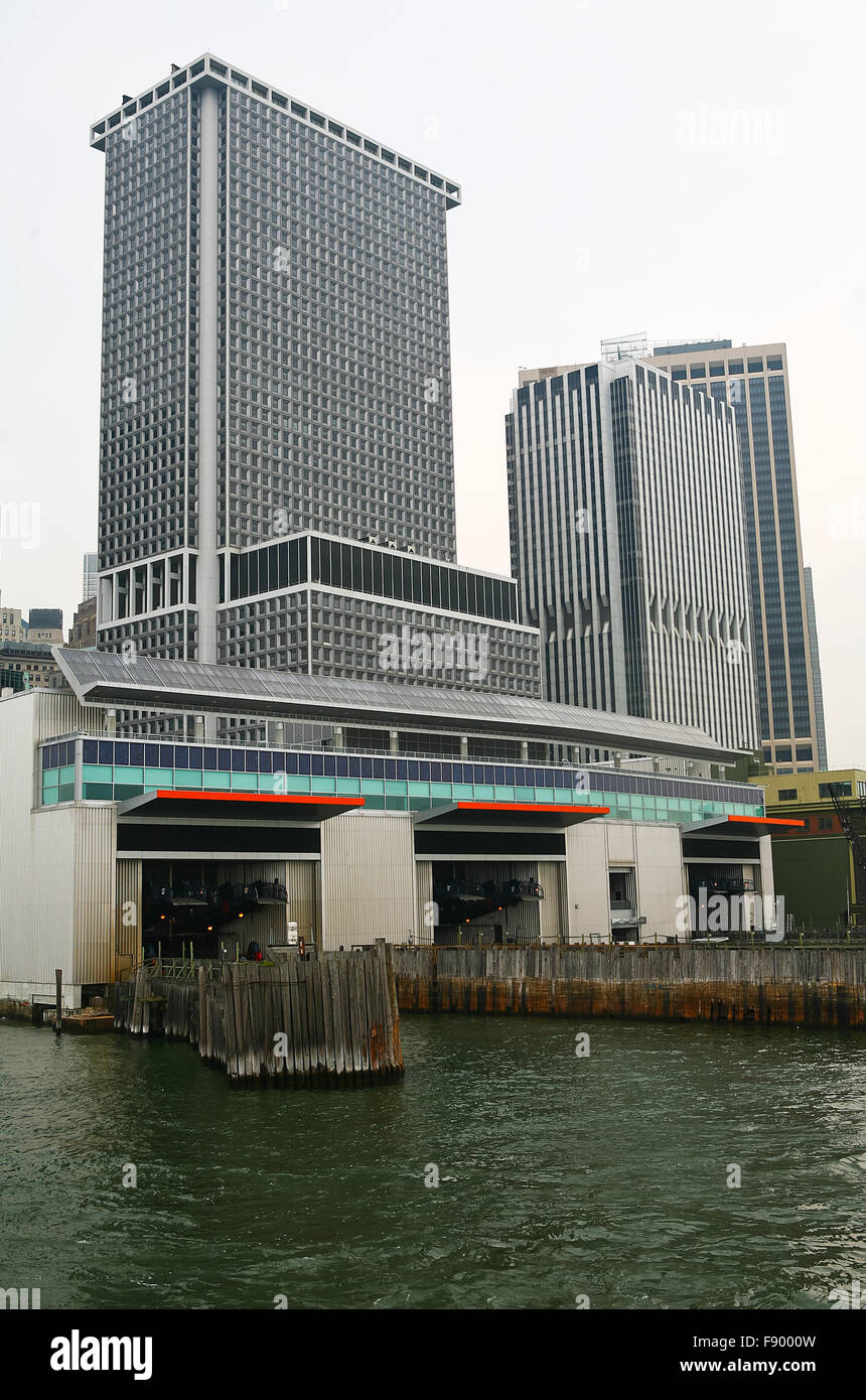 Whitehall Terminal of Staten Island, New York City Stock Photo Alamy