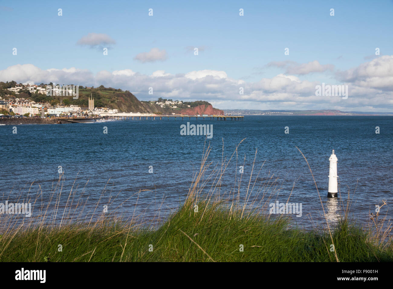 Teignmouth seen from Sheldon Stock Photo Alamy