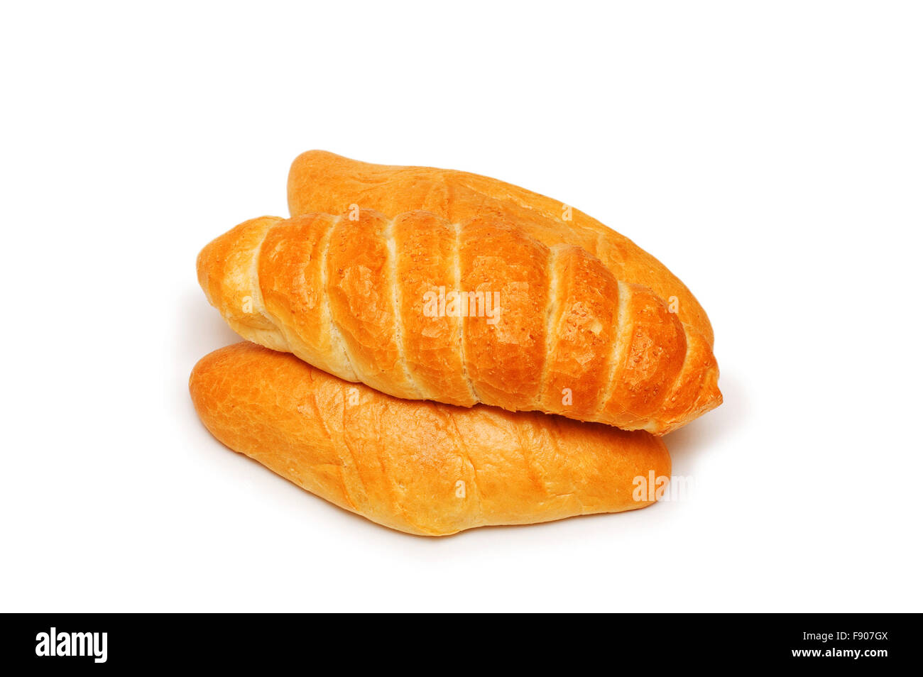 Bread loaf isolated on the white background Stock Photo - Alamy