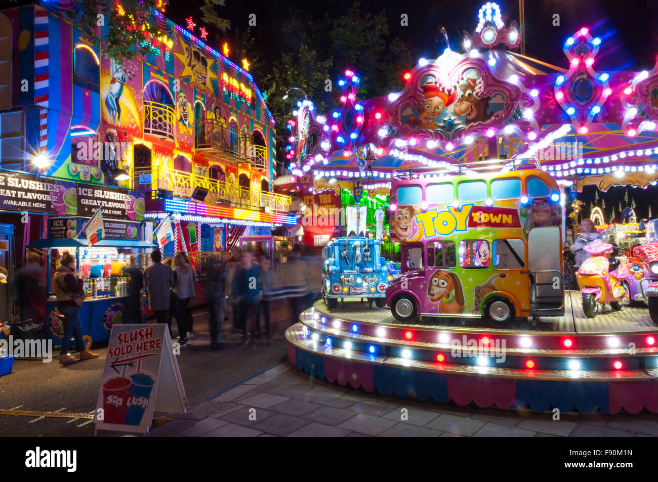 The St Giles Fair, Oxford, United Kingdom Stock Photo Alamy