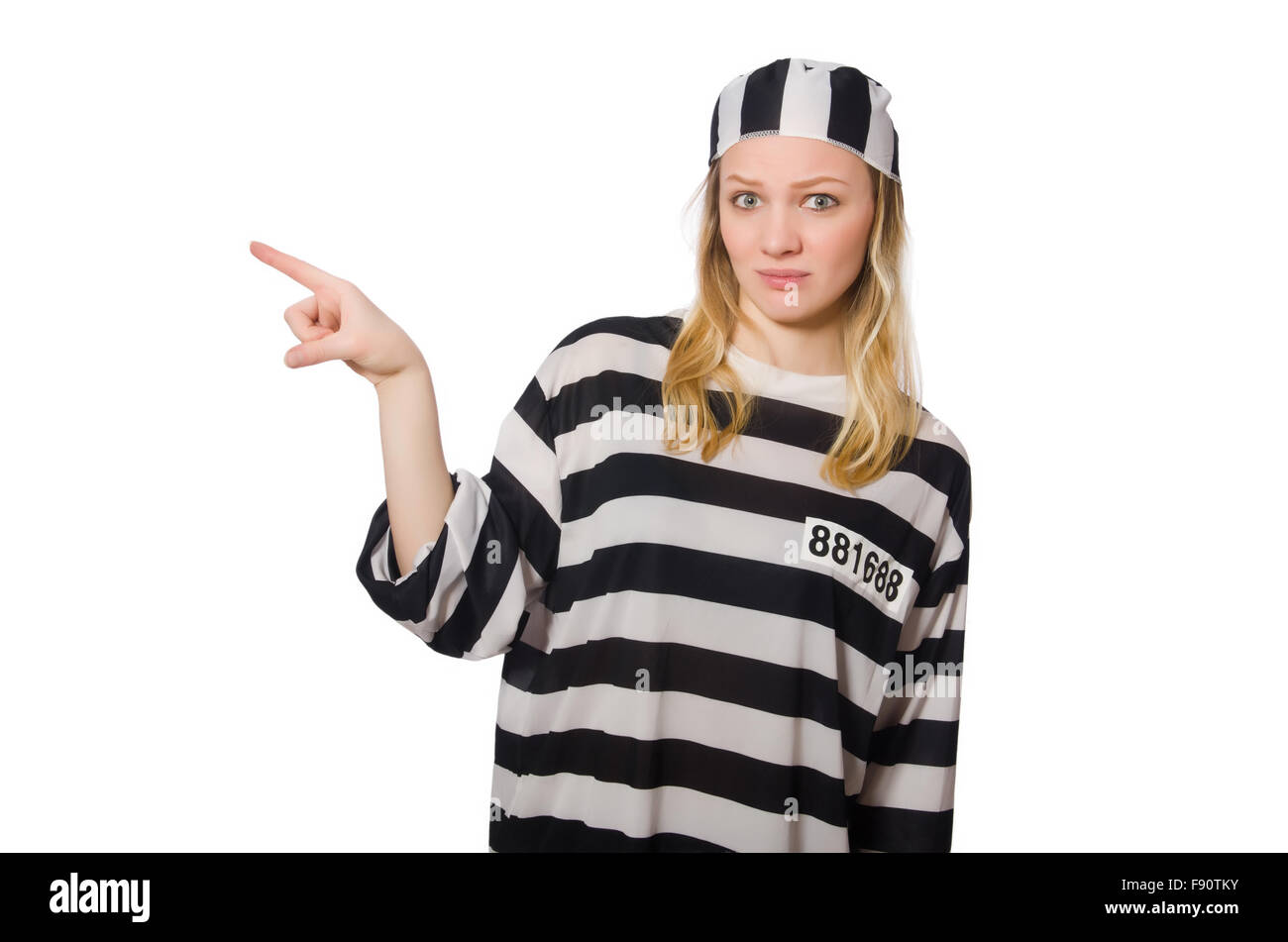 Funny prison inmate in concept Stock Photo - Alamy