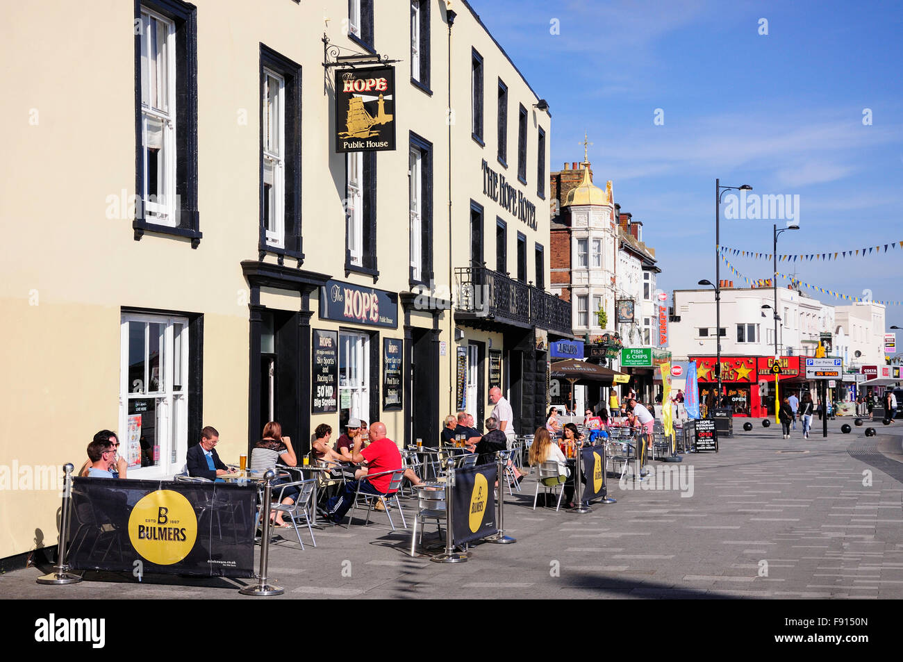 The Hope Hotel, Marine Parade, Southend-on-Sea, Essex, England, United Kingdom Stock Photo