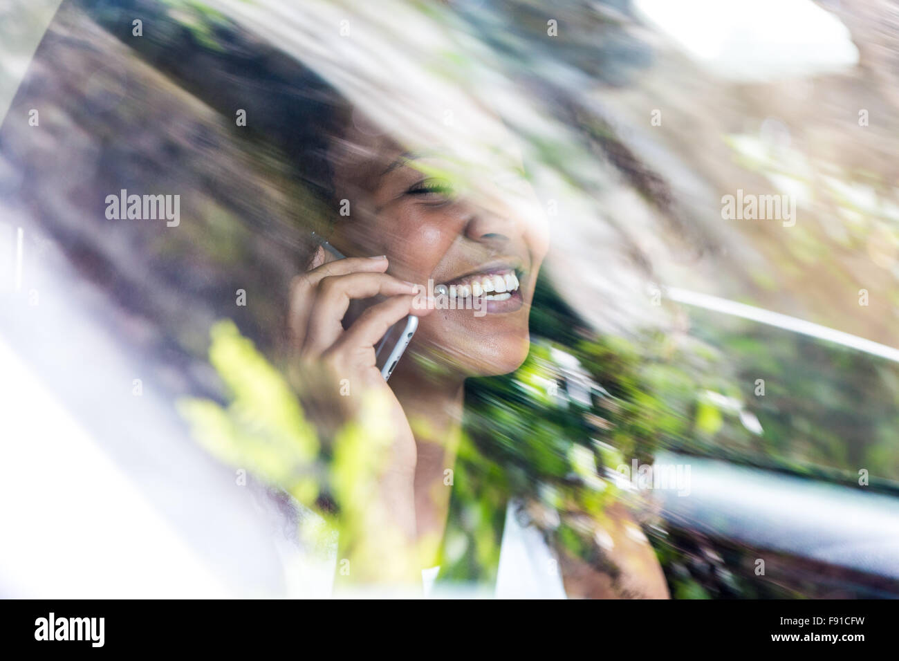 Attractive young mixed race woman hi-res stock photography and images ...