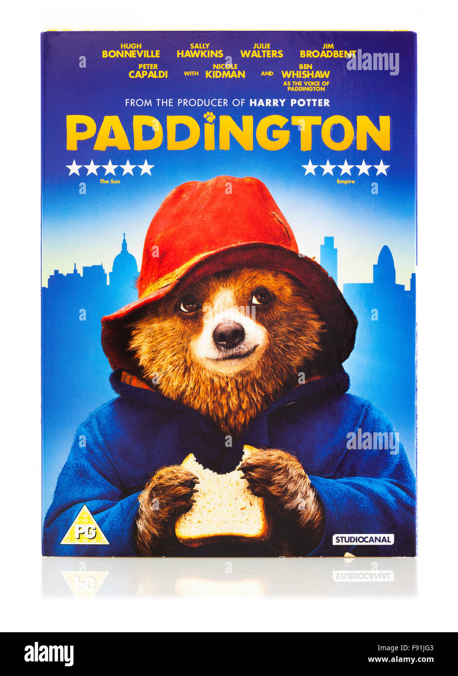 Paddington DVD the movie about Paddington Bear Stock Photo - Alamy