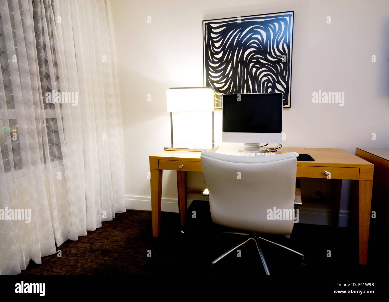 Interior of the modern living room with furniture Stock Photo - Alamy