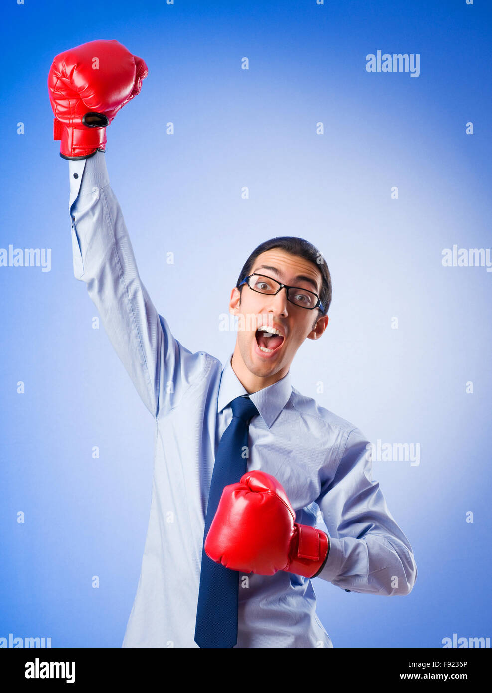 Boxing glove and punch and suit hi-res stock photography and images - Alamy