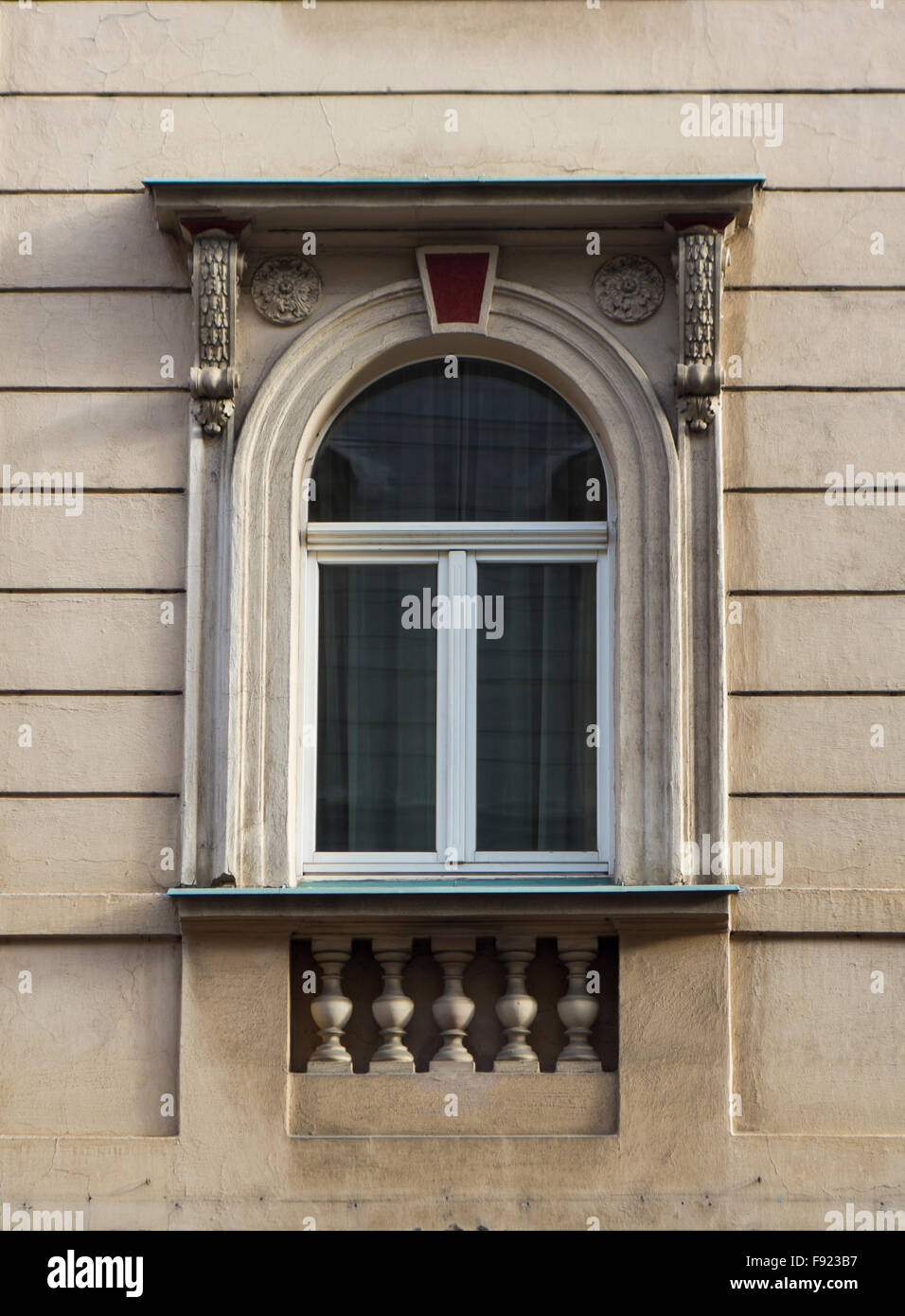 Classical Window in Prague, Czech Republic Stock Photo - Alamy