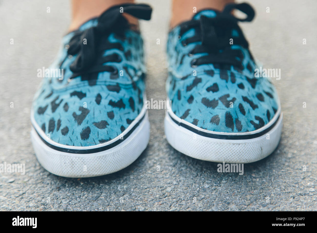 Pair of shoes outdoors Stock Photo Alamy