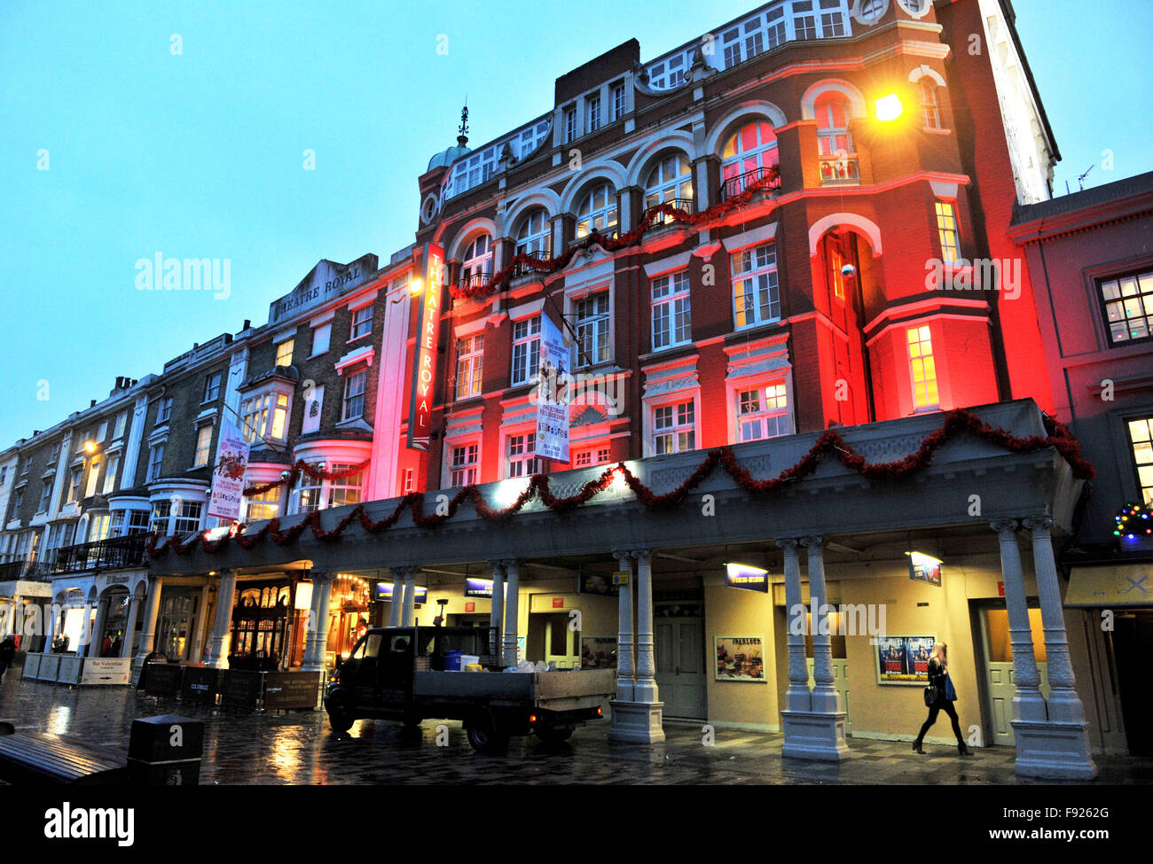 The Theatre Royal Brighton in New Road UK Stock Photo Alamy
