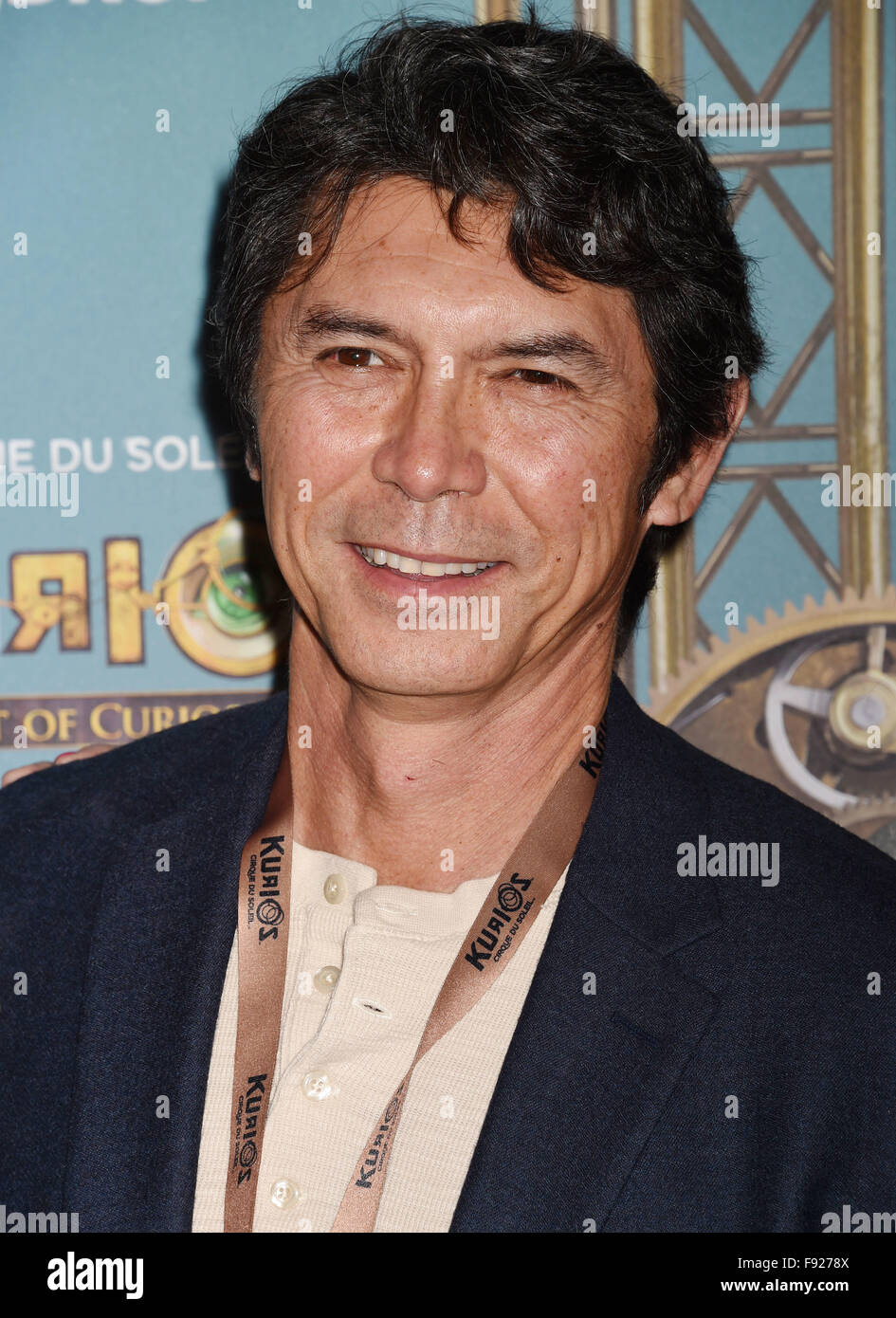 LOU DIAMOND US film actor in December 2015. Photo Jeffrey Mayer Stock Photo - Alamy