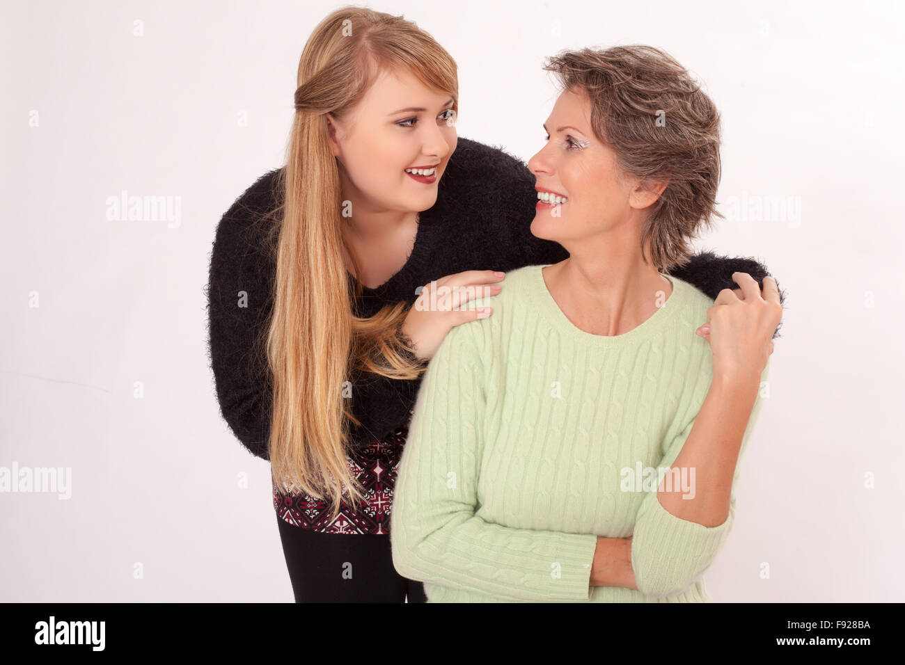 She is the favorite grandmother Stock Photo