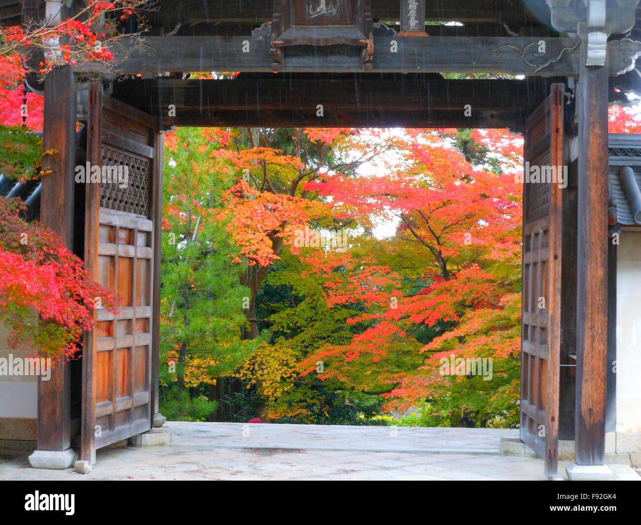 Nison-in Temple in Kyoto Stock Photo