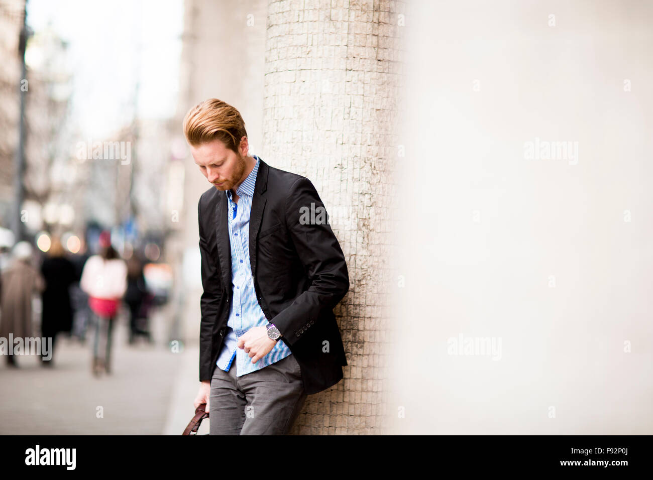Red hair man hi-res stock photography and images - Alamy