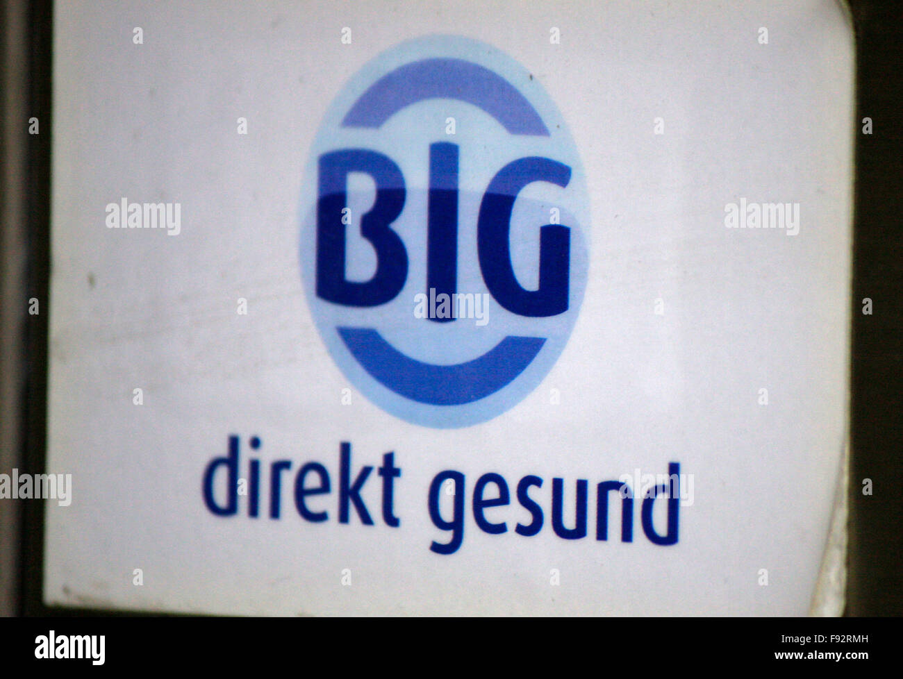 Markenname: 'BIG', Berlin. Stock Photo