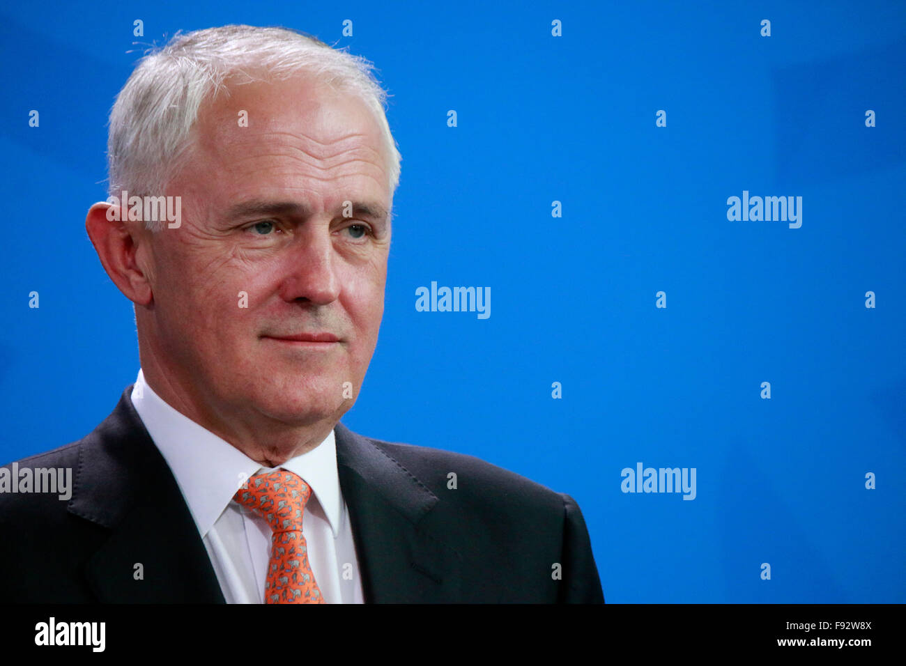 Malcolm Turnbull - Treffen der dt. Bundeskanzlerin mit dem australischen Ministerpraesidenten, Bundeskanzleramt, 13. November 20 Stock Photo