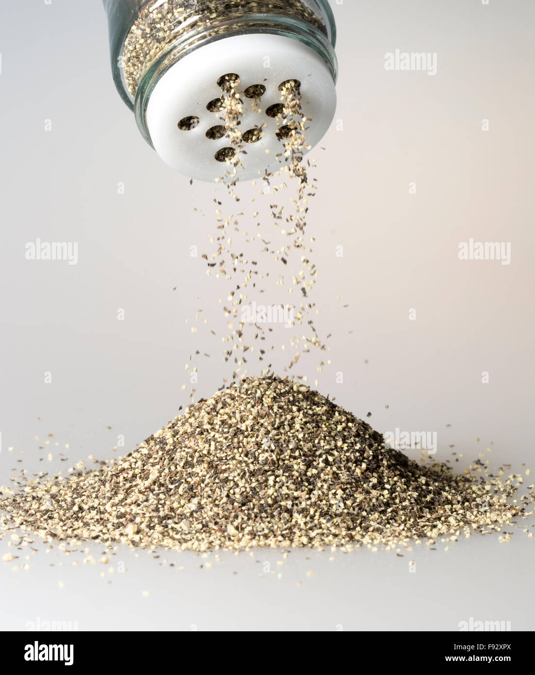 Black Pepper Grains Falling Stock Photo - Alamy