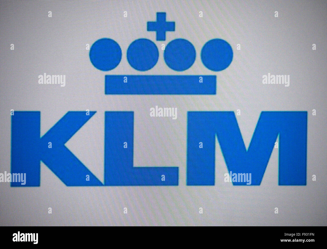 Markenname: 'KLM', Berlin. Stock Photo