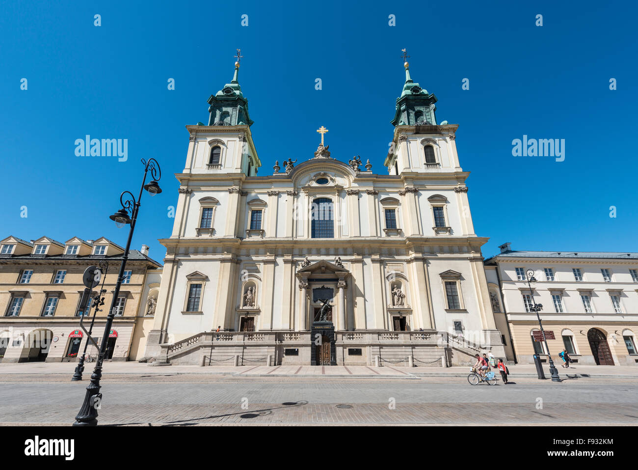 Holy Cross Church, historic centre, Warsaw, Mazovia Province, Poland Stock Photo