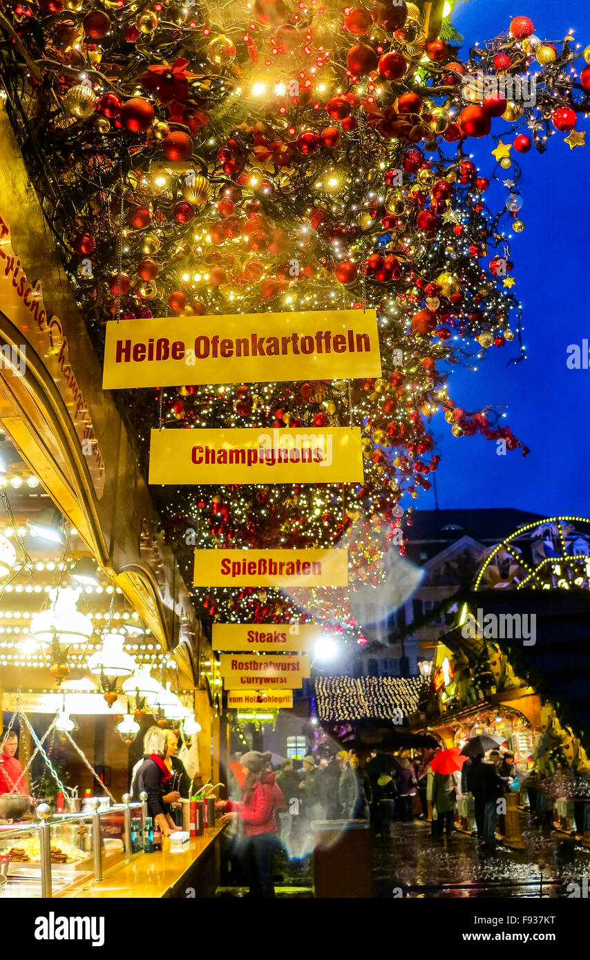 Christmas market in Bonn, Germany Stock Photo Alamy