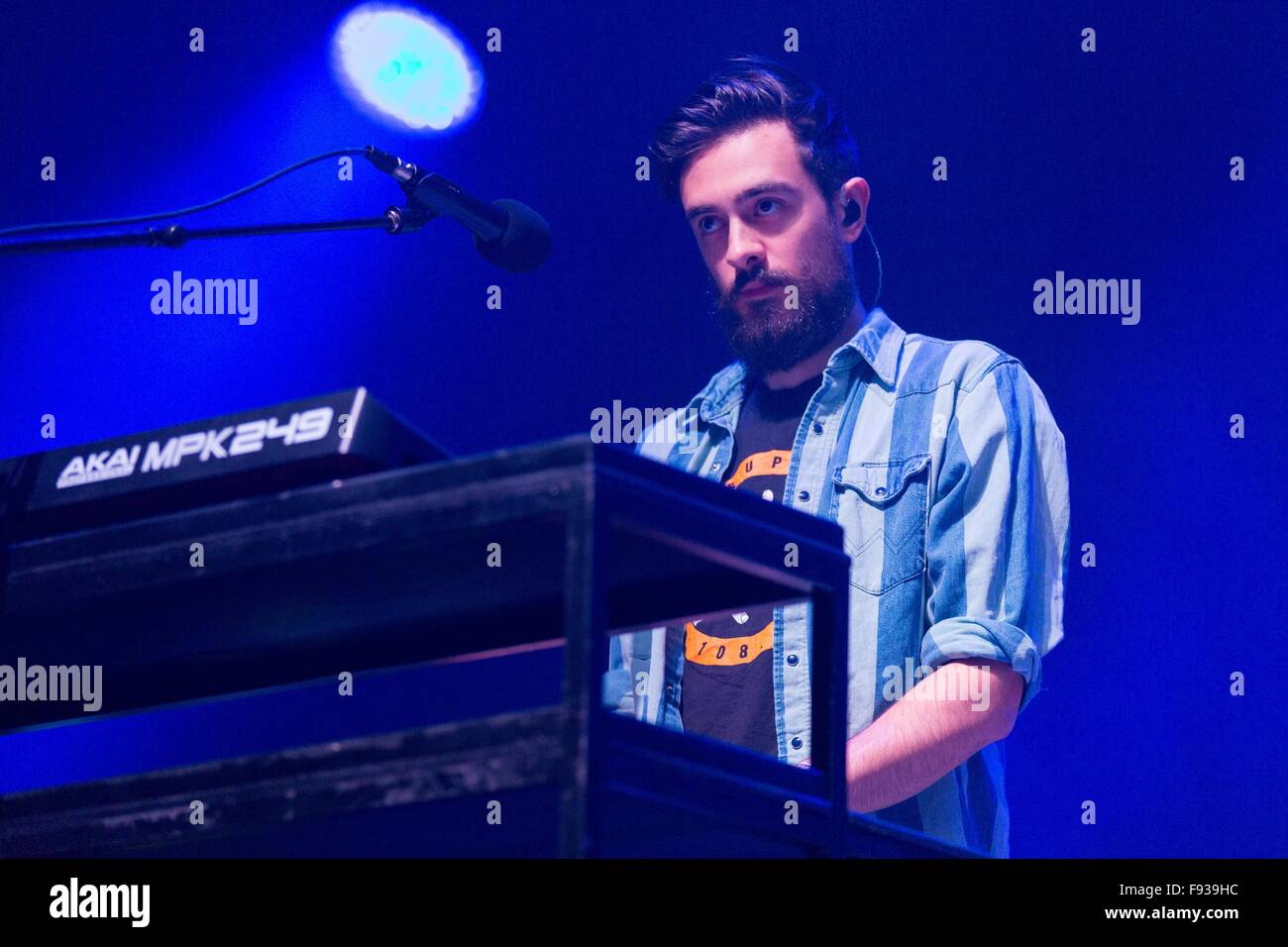 Los Angeles, California, USA. 12th Dec, 2015. Musician KYLE SIMMONS of ...