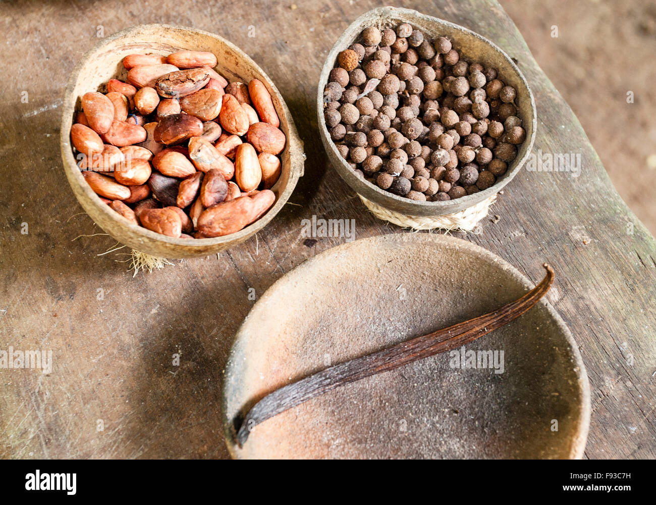 The three ingredients the Aztecs used to make chocolate cocoa beans