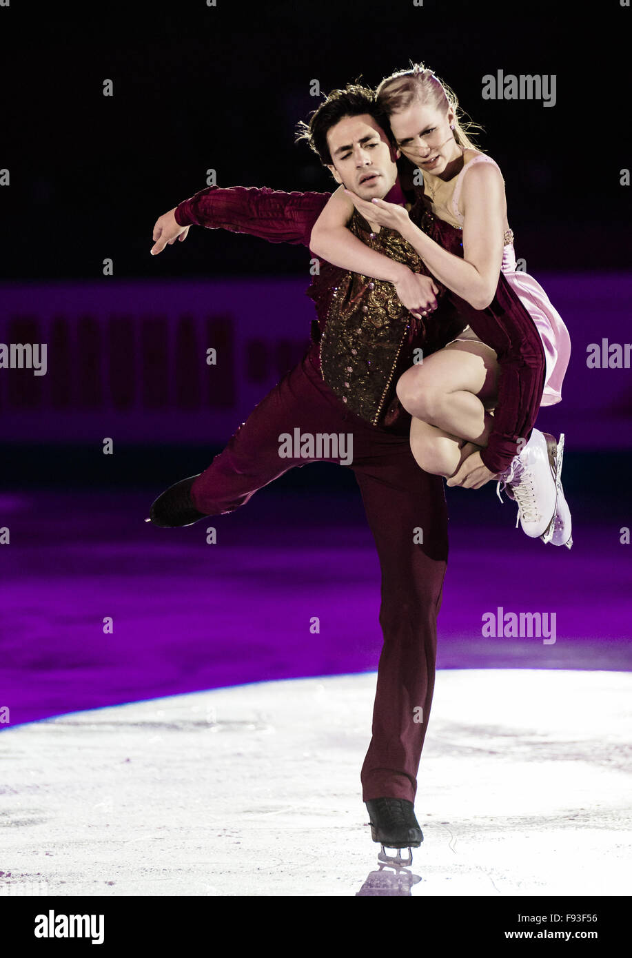 Dec. 13, 2015 - Canada's Kaitlyn Weaver Andrew Poje Perform During The 