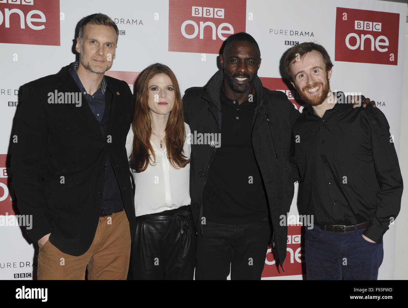 LUTHER cast photocall held at the picture house cinema london Featuring