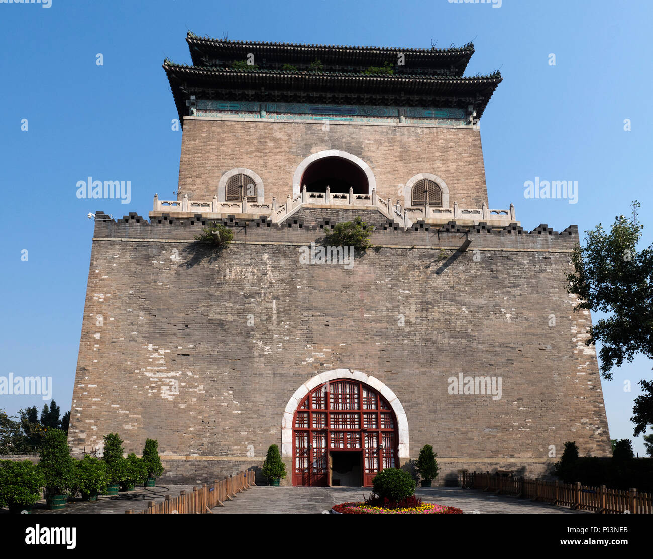 Bell tower beijing china asia hi-res stock photography and images - Alamy