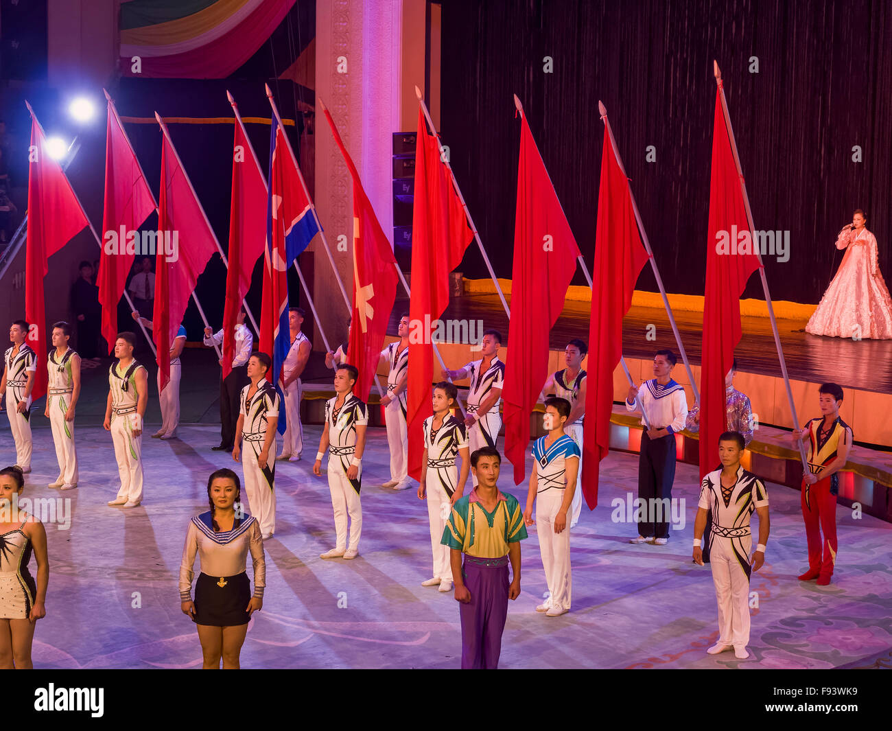 Pyongyang Circus Circus of Pyongyang, North Korea, Asia Stock Photo - Alamy