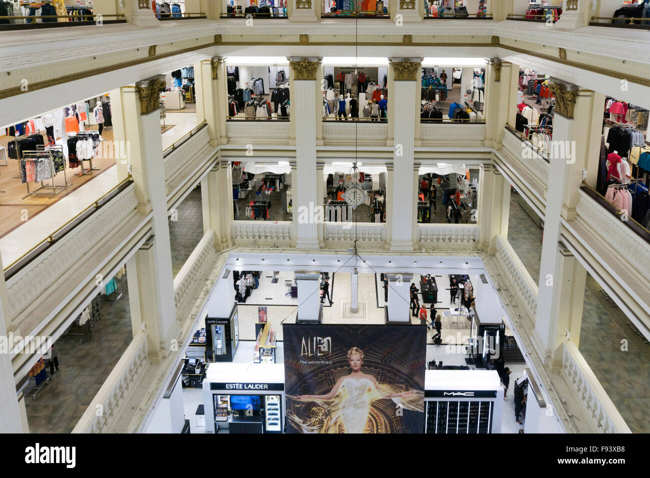 Macy's department store interior hires stock photography and images