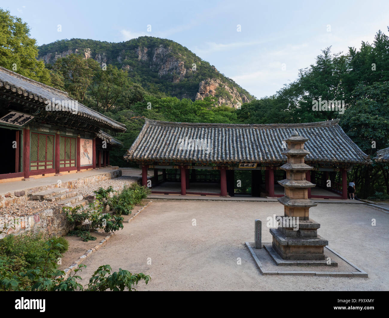 temple Songbul, North Korea, Asia Stock Photo