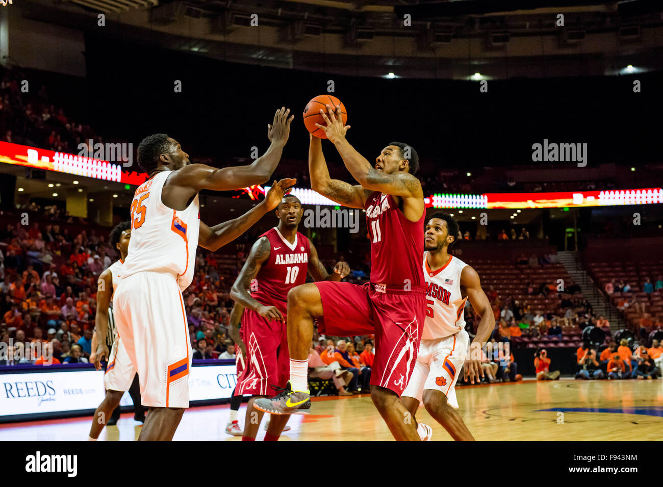 Alabama Crimson Tide forward Shannon Hale (11) during the NCAA