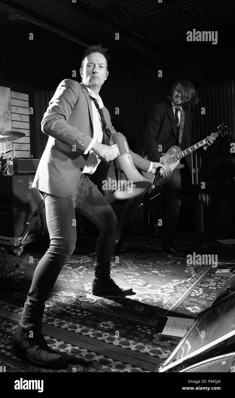 Toronto, Ontario, Canada. 1st December, 2015. Scott Weiland and the Wildabouts play their last show Stock Photo