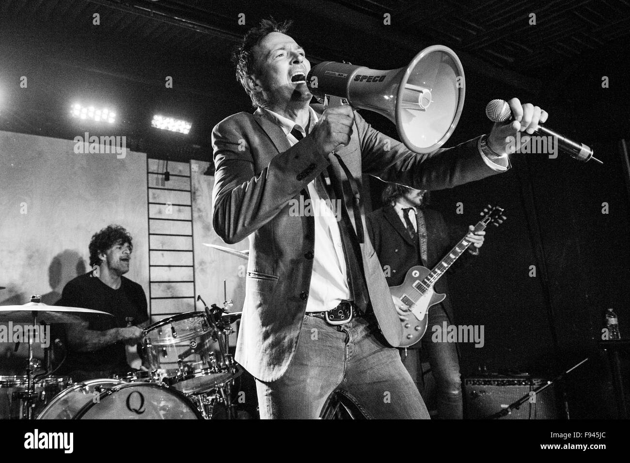 Toronto, Ontario, Canada. 1st December, 2015. Scott Weiland and the Wildabouts play their last show Stock Photo