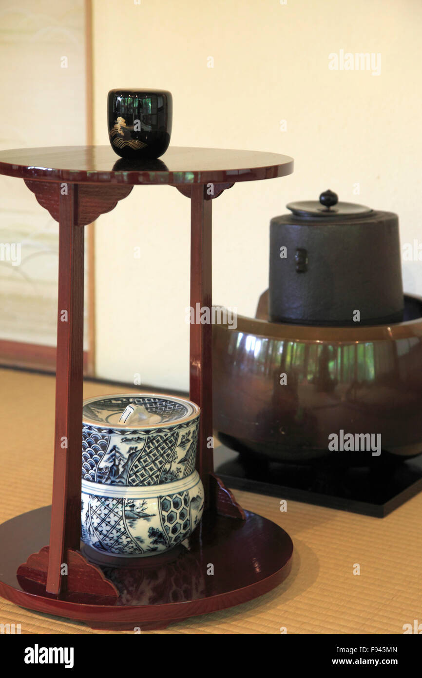 Japanese Tea Ceremony Accessories Stock Photo 91676053 Alamy