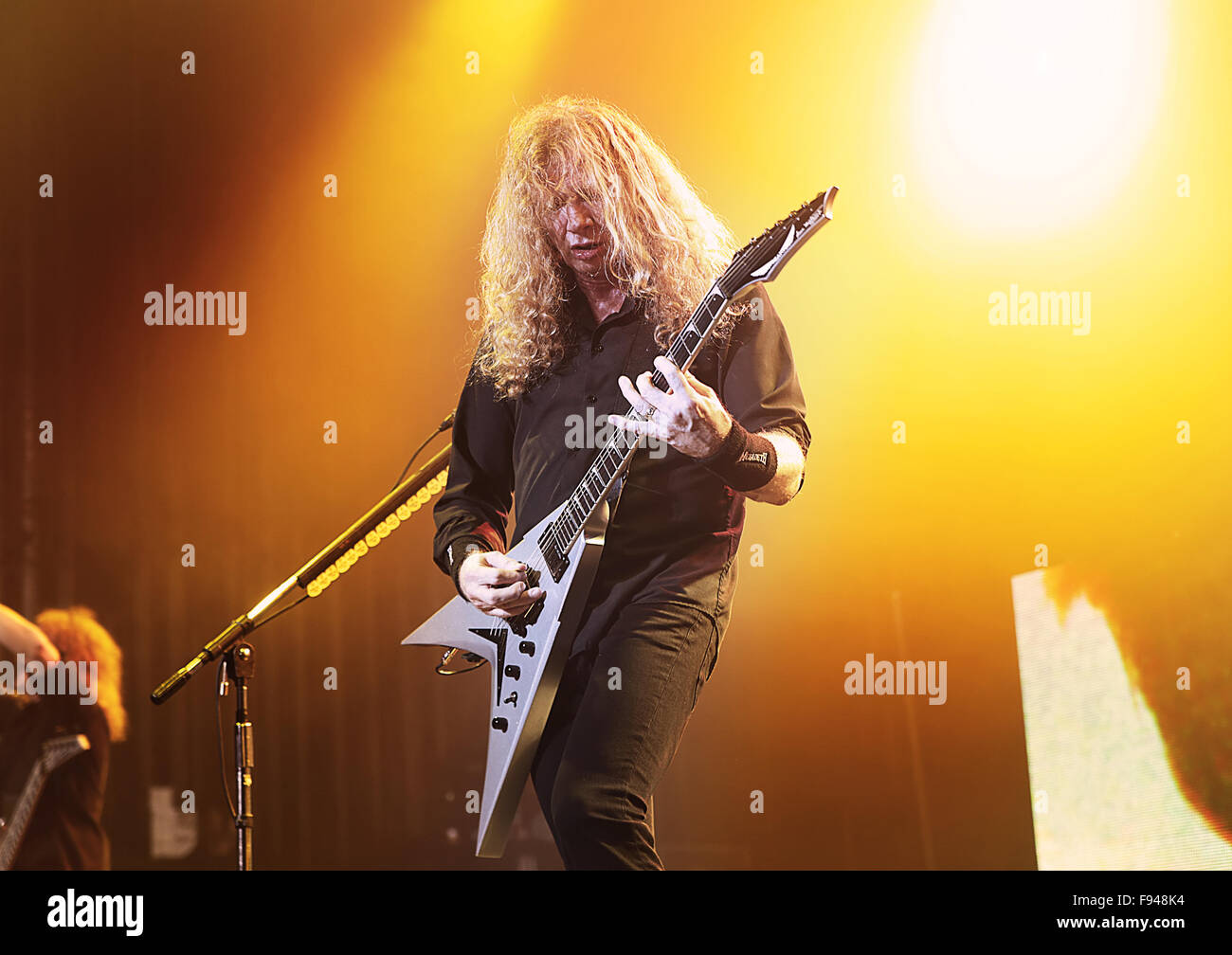 Megadeth Performing at Manchester O2 Apollo Featuring Dave Mustaine