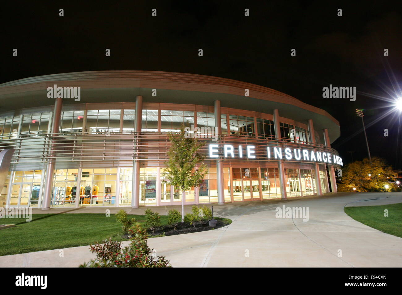 Erie Insurance Arena Stock Photo Alamy
