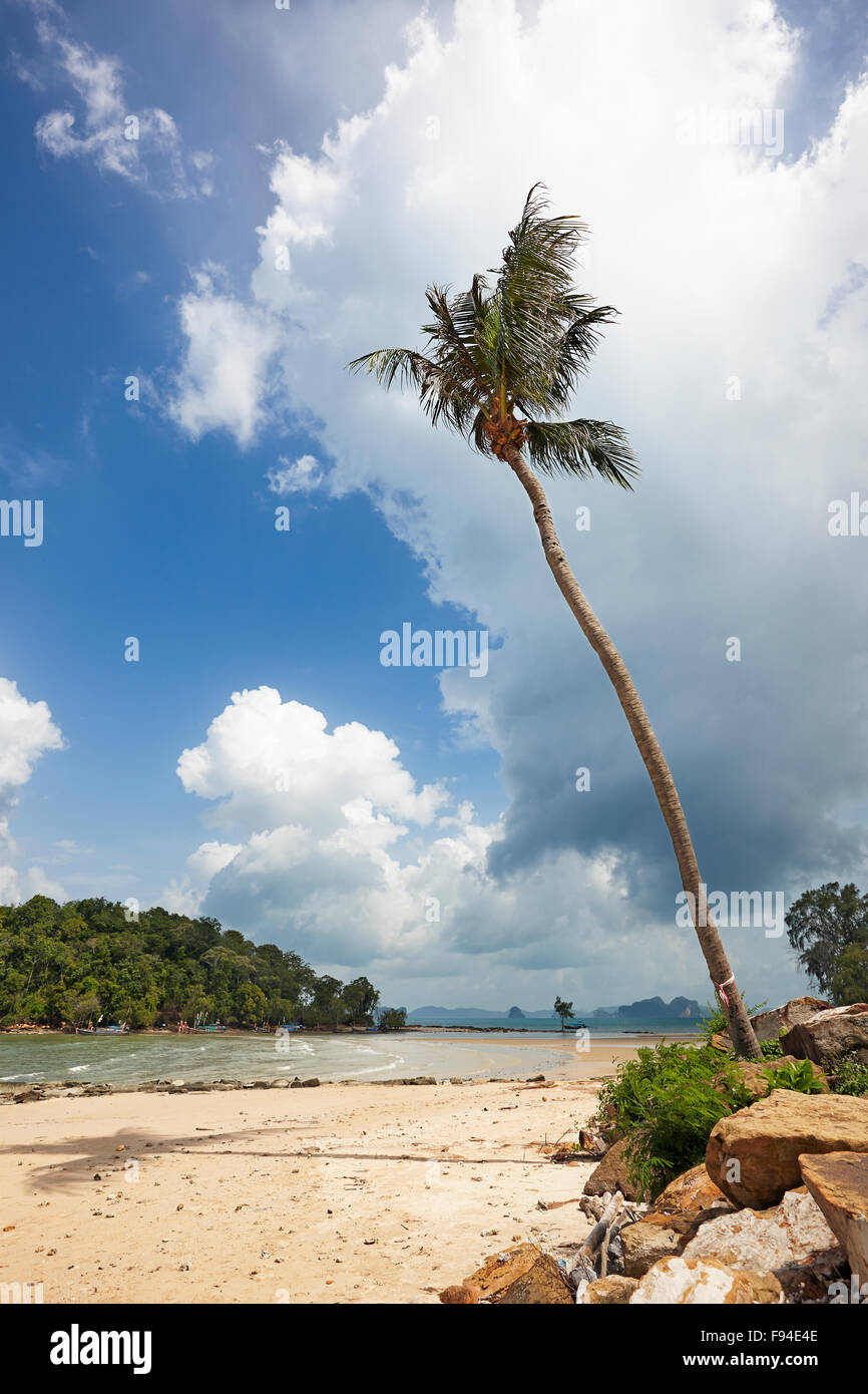 Klong Muang Beach, Krabi Province, Thailand. Stock Photo