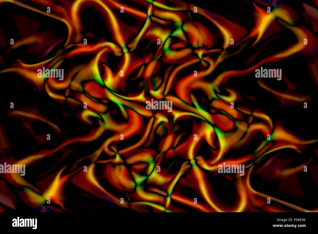 Abstract fire flames on a black background Stock Photo - Alamy