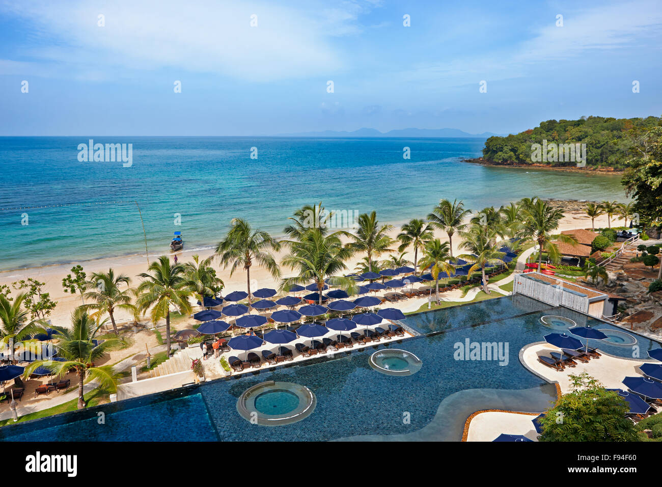 Upscale resort pool and beach area. Klong Muang Beach, Krabi Province, Thailand Stock Photo Alamy Upscale resort pool and beach area. Klong Muang Beach, Krabi Province, Thailand Stock Photo Alamy