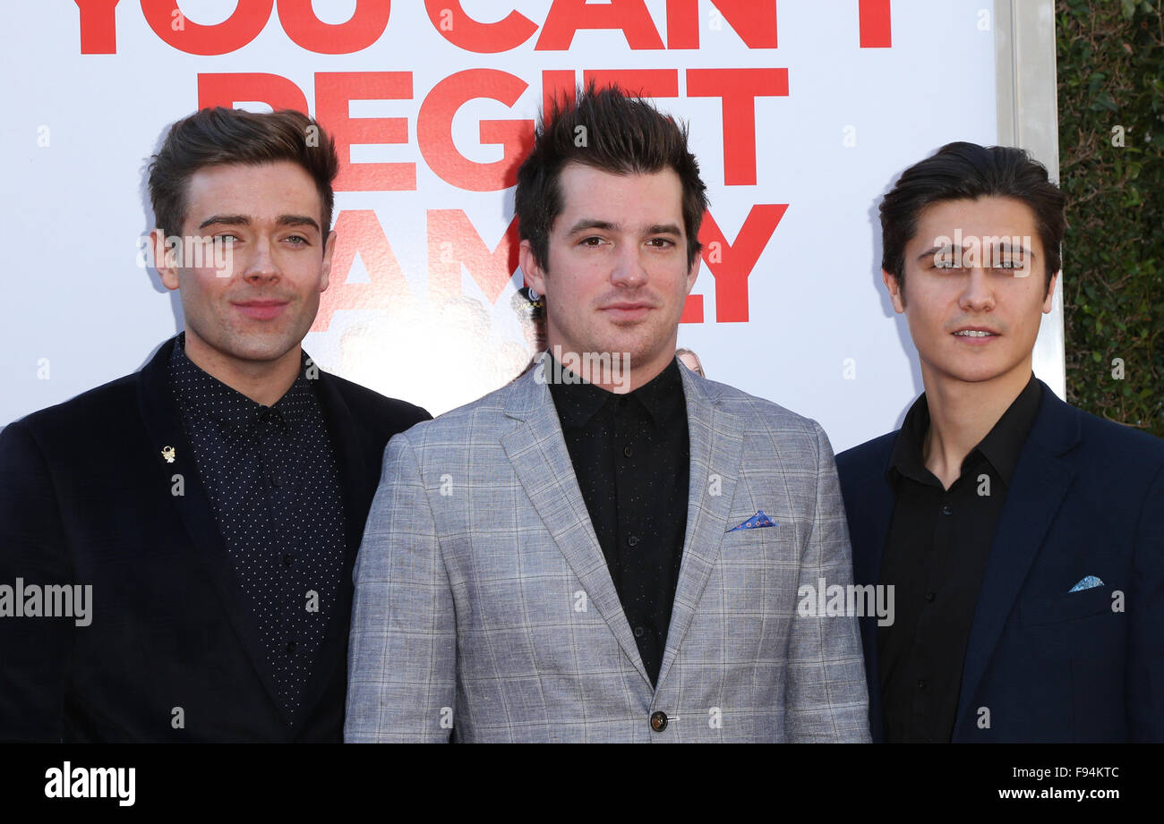 Premiere Of CBS Films' 'Love The Coopers'  Featuring: Aleksey Lopez, Kristopher James, Kyle Carpenter Where: Los Angeles, California, United States When: 12 Nov 2015 Stock Photo