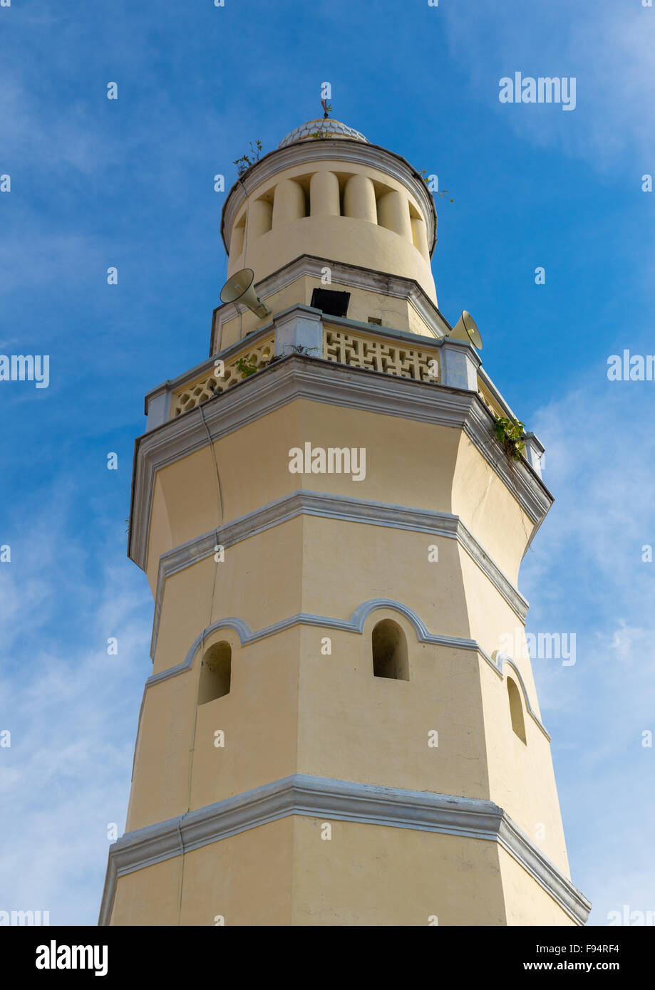 Acheen Street Malay Mosque, Penang Island, George Town, Malaysia Stock Photo